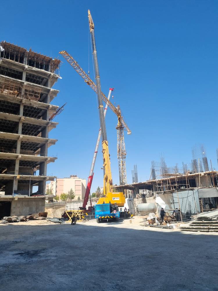 تصویر تکمیلی گزارش نصب و راه اندازی دومین تاور در پروژه