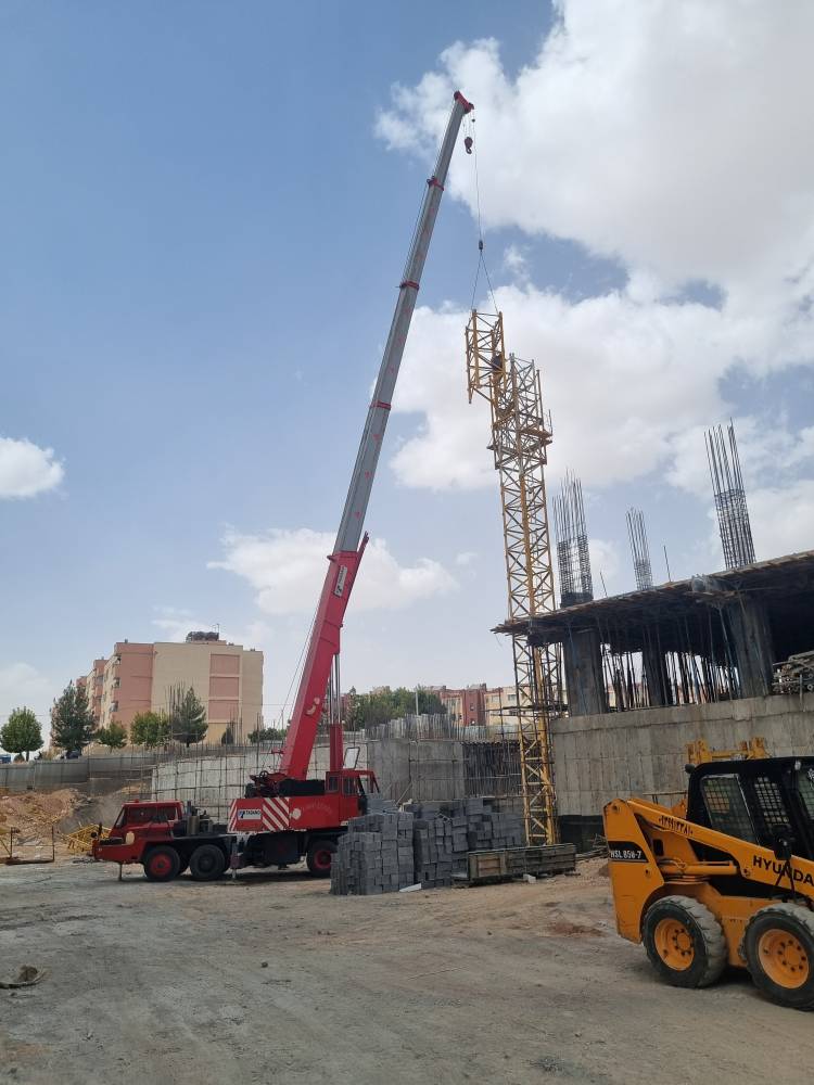 نصب و راه اندازی دومین تاور در پروژه